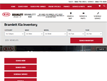 Tablet Screenshot of bramlettkia.com